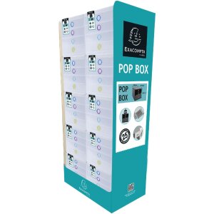 Тумба Exacompta Chromaline 4 ящика POP-BOX для документов формата A4+