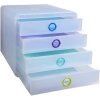 Тумба Exacompta Chromaline 4 ящика POP-BOX для документов формата A4+