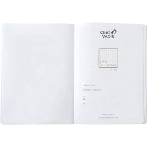 Quo Vadis Bullet Journal Notebook Blue Life Journal Dots 15x21 см