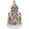 Clayre & Eef 6PR4308 Украшение дом со светодиодами Ø 14x22 см / 3xAAA