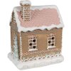 Clayre & Eef 6PR4317 Украшение дом со светодиодами 13x10x16 см / 3xAAA