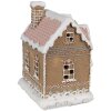 Clayre & Eef 6PR4317 Украшение дом со светодиодами 13x10x16 см / 3xAAA