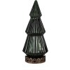 Clayre & Eef 6GL4573GR Рождественская елка со светодиодами Ø 13x23 см / 2xAAA