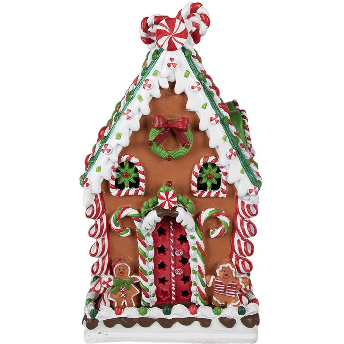 Clayre & Eef 6PR4252 Украшение Дом 20x20x37 см