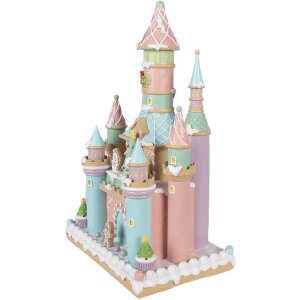 Clayre & Eef 6PR4262 Украшение Замок 27x18x42 см