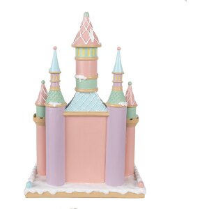 Clayre & Eef 6PR4262 Украшение Замок 27x18x42 см