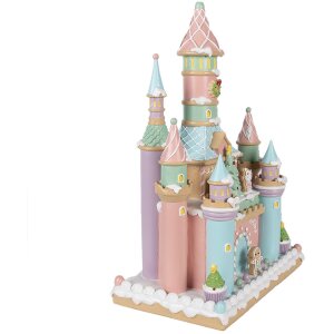 Clayre & Eef 6PR4262 Украшение Замок 27x18x42 см