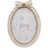Clayre & Eef 2F1165 Фоторамка бежевая овальная 16x3x22 см / 13x18 см Романтика