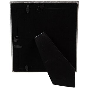 Clayre & Eef 2F1172 Фоторамка серебристая 17x2x22 см / 13x18 см Бохо стиль