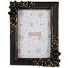 Clayre & Eef 2F1186 Фоторамка черная 15x2x20 см Винтажный стиль бохо