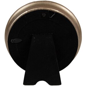 Фоторамка Clayre & Eef 2F1194 золотистого кольору 12x2x12 см Ø 7 см Ретро-вінтаж