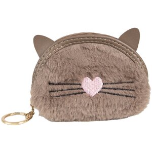 Кошелек Juleeze JZWA0215 cat look 12x2x10 см коричневый