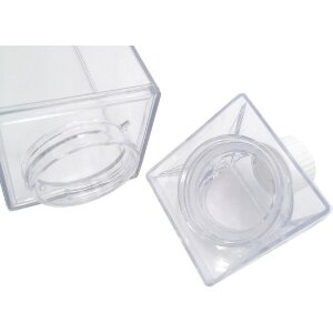 Clayre & Eef 65707 Пляшка для пиття 1000 мл 8x8x26 см