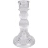 Clayre & Eef 6GL4909 Подсвечник из прозрачного стекла Ø 8x15 см