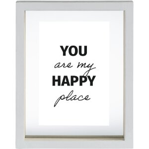 Hama Портретная рамка Happy 10x15 см дерево МДФ белый...