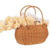 Кошик для зберігання Clayre & Eef 65720 Коричневий пластик 38x24x19/38 см