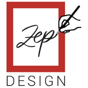 ZEP Ludwig B Деревяна прикраса з малюнком 7x7 см червона для підвішування