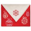 ZEP ZZY35 Подушка в рамке для фотографий Neve красная бежевая 10x15 см