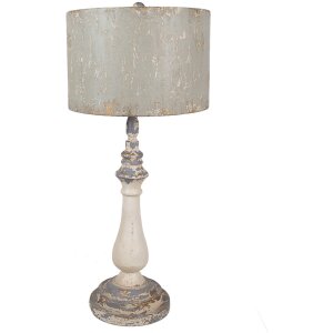 Clayre & Eef 5LMC0040 Настольная лампа Iron Beige...