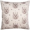 Clayre & Eef GTW21 Чехол для подушки бежево-коричневый с оленьим мотивом 45x45 см Стиль кантри