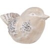 Горщик для квітів Clayre & Eef 6TE0541 Птах Бежево-коричневий 25x14x14 см в стилі кантрі