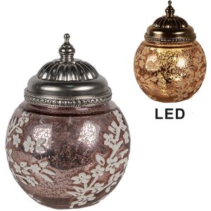 Clayre & Eef 6GL4595 Светодиодное украшение Стекло...