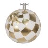 Clayre & Eef 6MG0053 Подставка для елки Белое золото 42x42x44 см