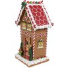 Clayre & Eef 6PR4251 Украшение для пряничного домика коричнево-белое 18x14x31 см