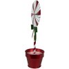 Clayre & Eef 6Y5627 Украшение Леденец красный металл 12x9x31 см