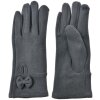 Juleeze JZGL0091G Рукавички зимові 9x23x1 см сірі з бантом