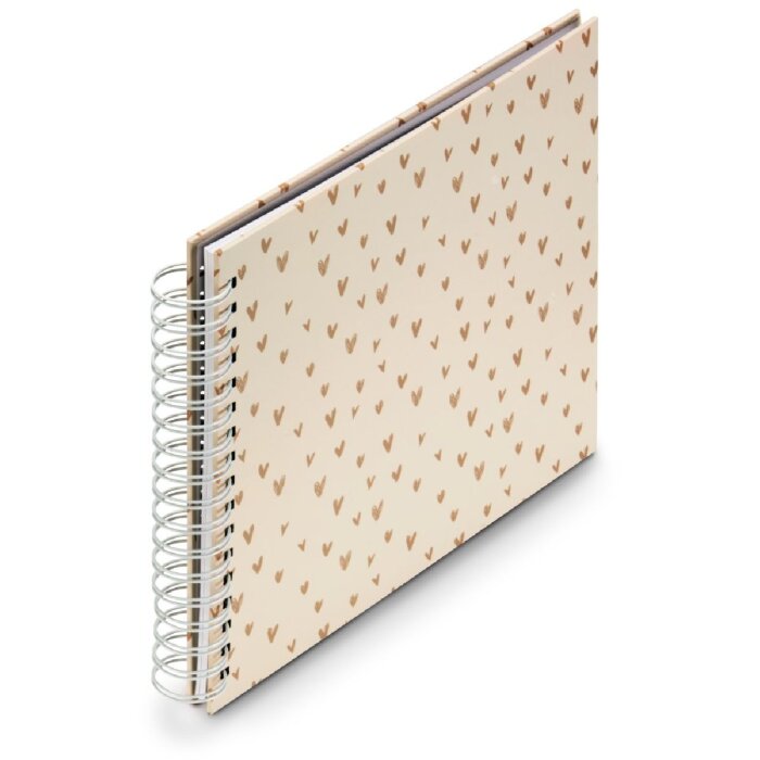 Hama Альбом на спирали Lovely Beige 28x24 см 50 белых страниц