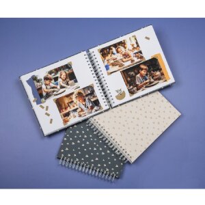 Спіральний альбом Hama Lovely Blue 28x24 см 50 білих...
