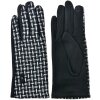 Juleeze JZGL0101Z Перчатки черные 9x23x1 см элегантный клетчатый узор
