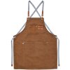 Clayre & Eef KT041.045 Фартук коричневый 63x75 см 100% полиэстер