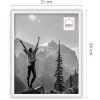 Haes Deco EF12W Easy Frame Пластиковая фоторамка белая 20x25 см
