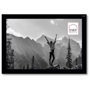 Пластикова фоторамка Haes Deco EF1B Easy Frame Black 10x15 см