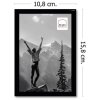 Пластикова фоторамка Haes Deco EF1B Easy Frame Black 10x15 см