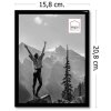 Пластикова фоторамка Haes Deco EF3B Easy Frame Black 15x20 см