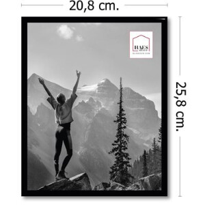 Пластиковая фоторамка Haes Deco EF12B Easy Frame Black 20x25 см