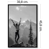 Пластикова фоторамка Haes Deco Easy Frame Black 30x45 см із закругленим профілем