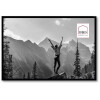 Пластикова фоторамка Haes Deco Easy Frame Black 30x45 см із закругленим профілем