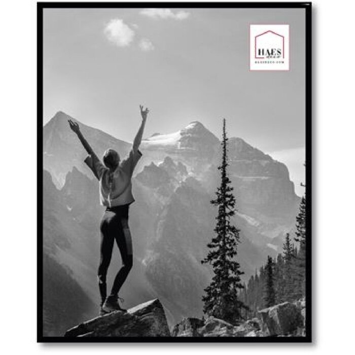 Пластикова фоторамка Haes Deco EF7B Easy Frame Black 40x50 см настінне кріплення