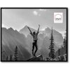 Пластикова фоторамка Haes Deco EF7B Easy Frame Black 40x50 см настінне кріплення