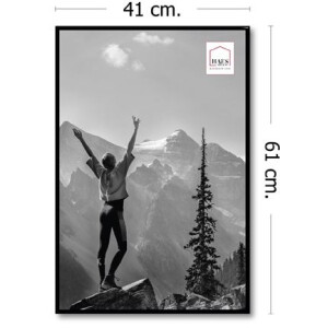Пластиковая фоторамка Haes Deco EF9B черная 40x60 см