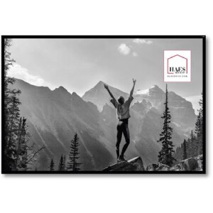Пластиковая фоторамка Haes Deco EF9B черная 40x60 см