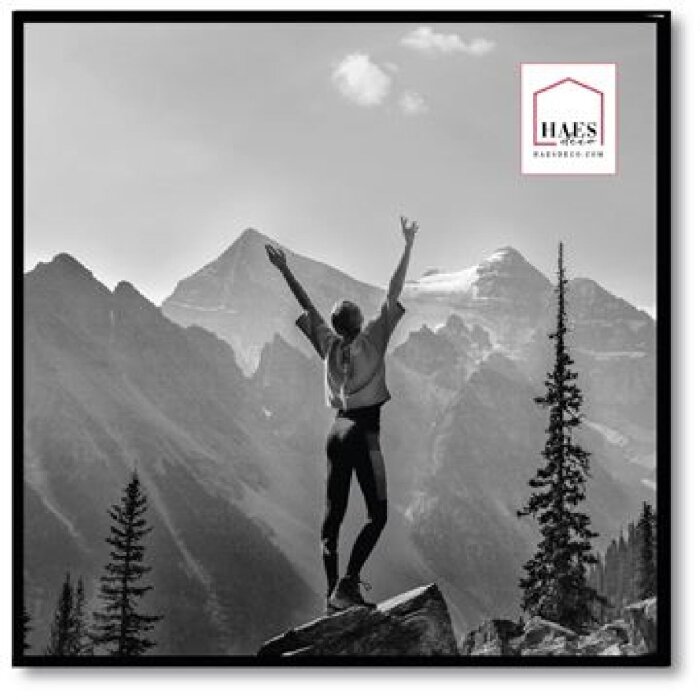 Haes Deco EF18B Easy Frame Пластиковая фоторамка черная 50x50 см