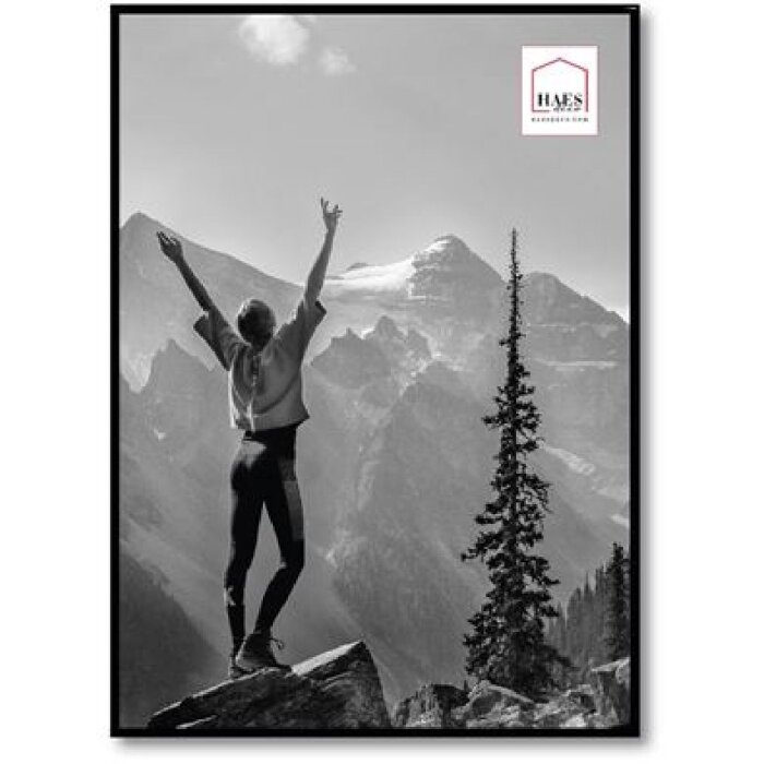 Пластикова фоторамка Haes Deco EF8B Easy Frame Black 50x70 см
