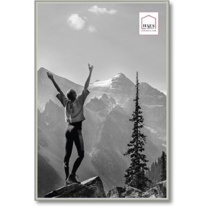 Пластиковая фоторамка Haes Deco EF9S Easy Frame Silver 40x60 см