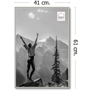 Пластиковая фоторамка Haes Deco EF9S Easy Frame Silver 40x60 см