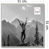 Haes Deco EF18S Easy Frame Пластиковая рамка серебристая 50x50 см